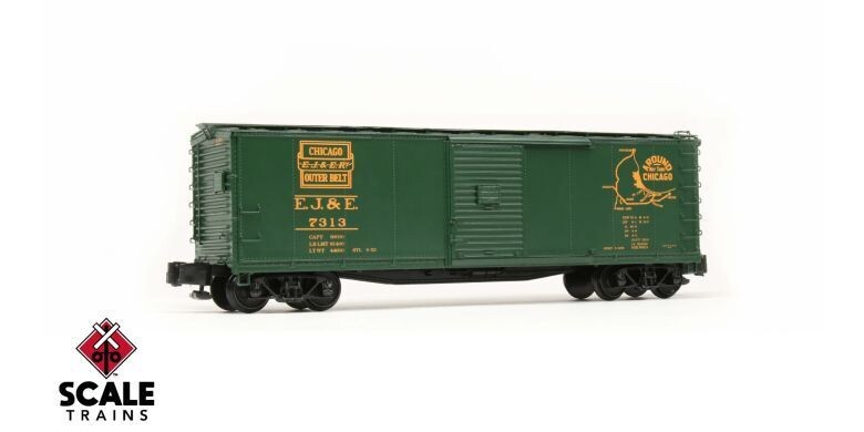 ​EJ&E BOXCAR #7313; Highrail/Scale; ScaleTrains #75148; NIB; (have 1)