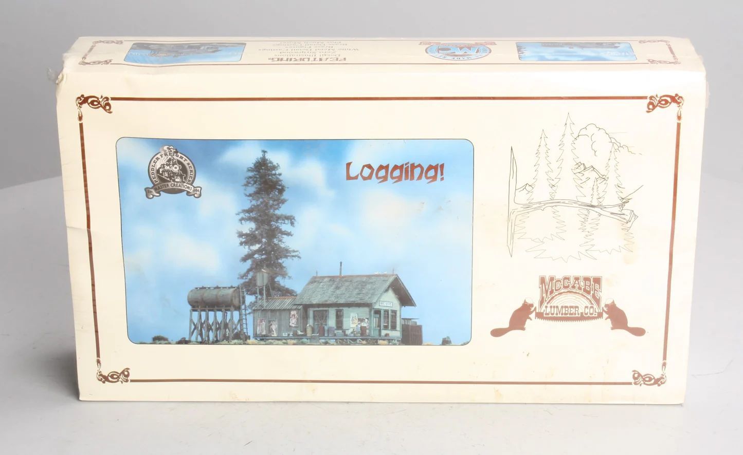 "McCabe Engine Svc Facility" ; kit #210 from MASTER CREATIONS; in factory-sealed box.  Rare kit!