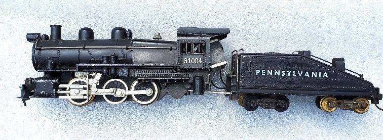 31004 AM FLYER HO 0-6-0 SWITCH ENGINE; EX- ; (smokes OK; but not running).