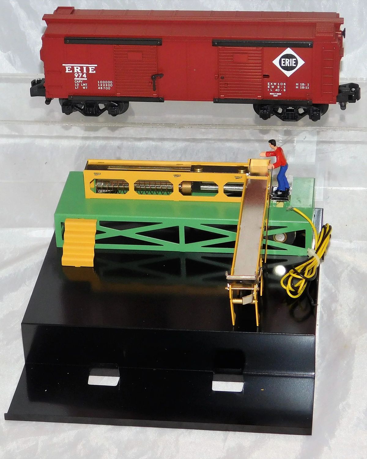 770 BAGGAGE LOADER AND OPERATING KC BOXCAR; 2005; MIB----CLOSEOUT