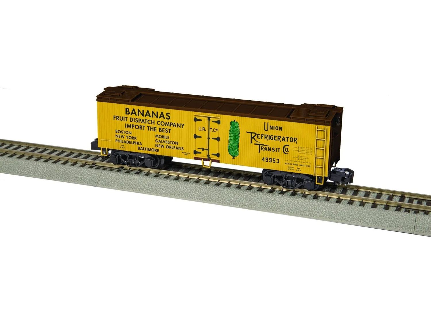 URTX "BANANAS" WOOD-SIDED REEFER; 49953; 2017; LN (no box),