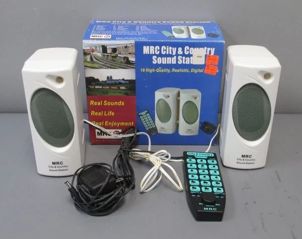 MRC AA-552 CITY & COUNTRY SOUND SYSTEM w/ Dual Speakers; New