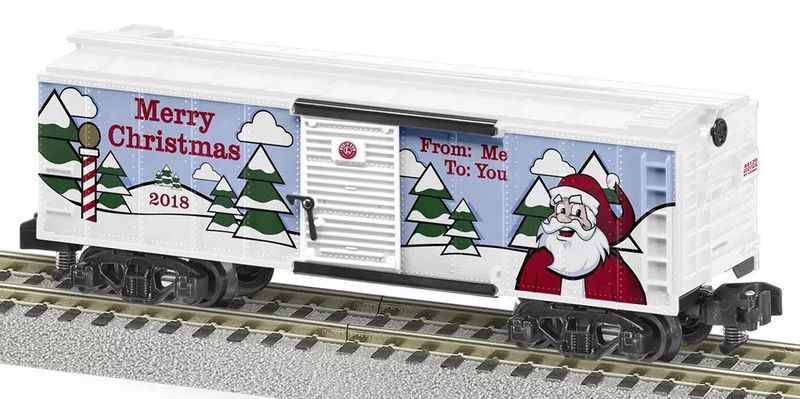 A.F. 2018 CHRISTMAS BOXCAR, 44129, boxed