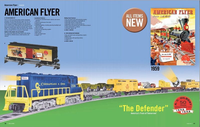 1959 DEFENDER SET; MIB; 2013 (MSRP: $600); (have 3)