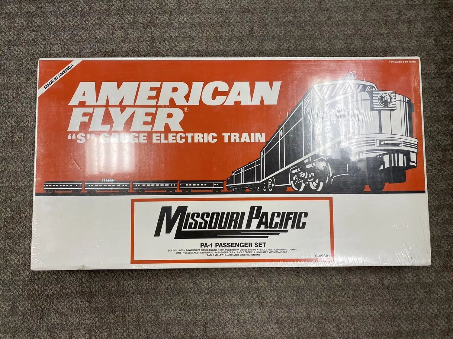SET: M.P. PASSENGER CAR SET; A-A & CARS; 1991; LN; boxed