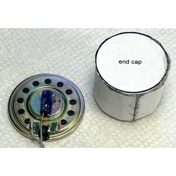 SPEAKER, AF Replacement, or Universal 1.5" (DALLEE #621), pre-wired with correct cap & resistor for use in AF engines