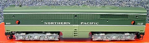 NORTHERN PACIFIC  B-UNIT with RAILSOUNDS; Boxed with Instructions; LN or better; Lionel 48117.