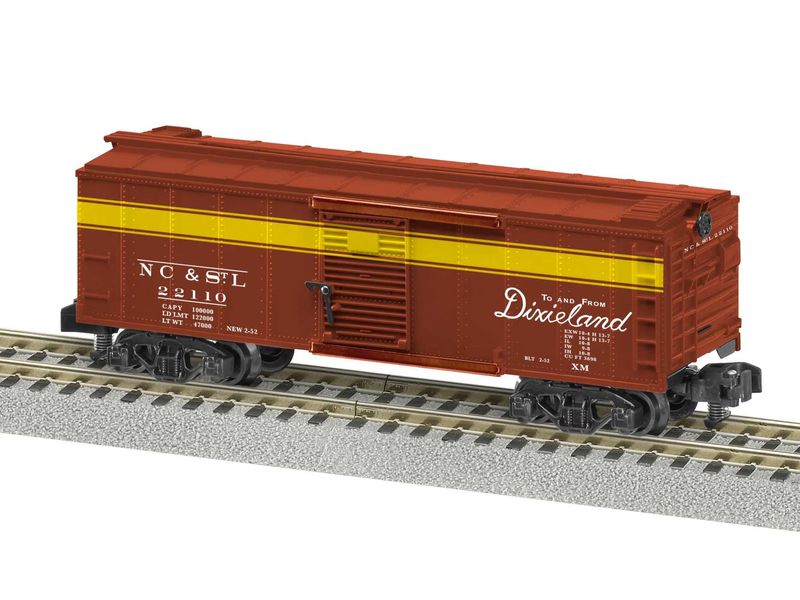 2019030.NC&StL BOXCAR with Freight Sounds; NIB.