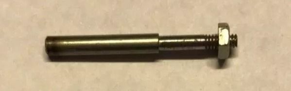ROCKET LAUNCHER CENTERING POST, nut, and  W-123 washer for 90-degree Rocket Launchers (969-25045)