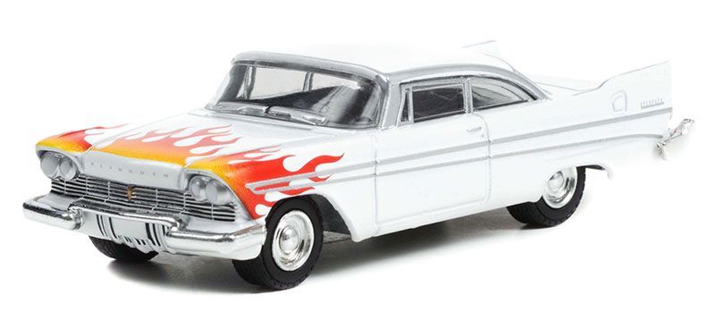 1957 PLYMOUTH BELVEDERE,  GREENLIGHT;  new in pkg; (have only one)