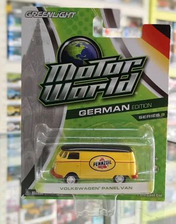VW PANEL VAN (Pennzoil);  GREENLIGHT;  GERMAN Edition; (new in pkg);  (have 3)