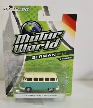 VW SAMBA BUS);  GREENLIGHT;  GERMAN Edition;  Series 8; (new in pkg);  (have 1)