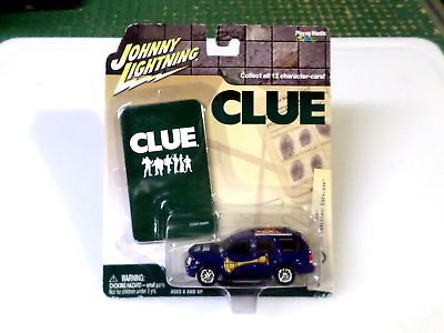 CADILLAC ESCALADE; 2002; blue; "CLUE" car; new in original pkg; (J Lightning); have 1