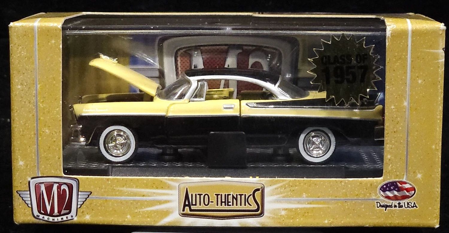 DODGE CUSTOM ROYAL LANCER D500; 1957; M2M; new in original pkg); color may vary.