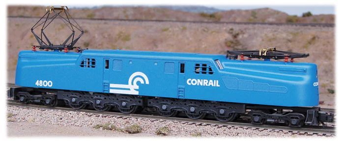 AM-GG1CONRAIL; GG-1, CONRAIL #4800; Blue & white;, AC-HIGHRAIL; with sound; NEW/BOXED.