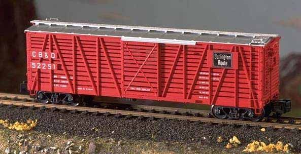 CB&Q STOCK CAR #52851; NIB; SHS #01986