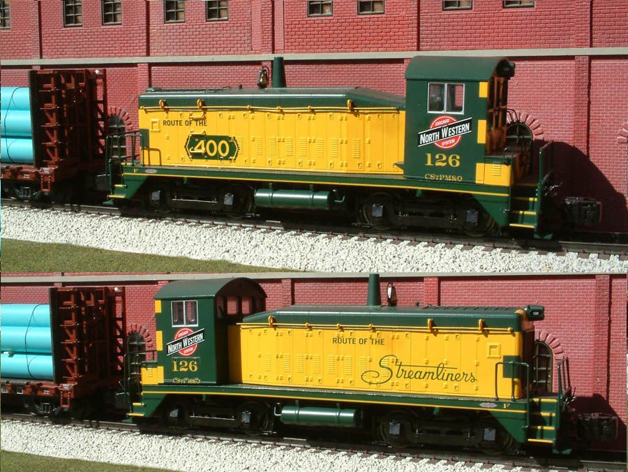 CNW SW-8 SWITCHER #127; DCC with Tsunami Sound installed; NIB; SHS 01547
