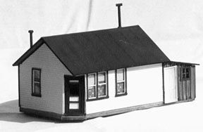 "HOUSE AT THE END OF THE TRESTLE"; resin and wood ki; Banta Models; (have 1)