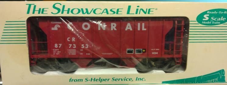 CONRAIL PS-2 HOPPER, Maroon; # 877353;  SHS #00088