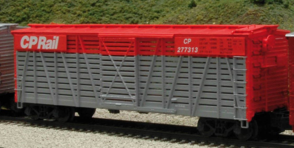 CP RAIL STOCK CAR #277313; NIB; SHS #01983; USED; NO DAMAGE