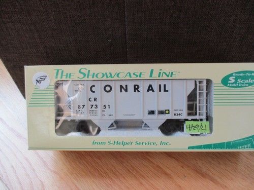 CONRAIL PS-2 HOPPER, Gray; # 877351;  SHS #00015