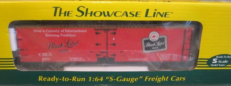 CARLING BLACK LABEL BREWING WOOD-SIDED REEFER #807; (PLHS exclusive); NIB;  (SHS 01840)