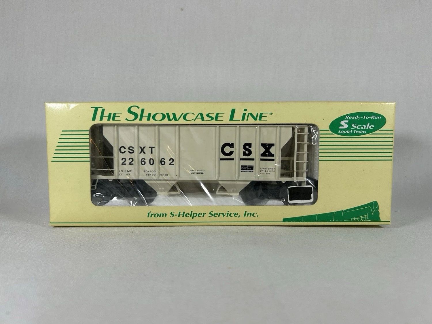 CSX PS-2  HOPPER #226062;  SHS #00037-2; Used, no damage.