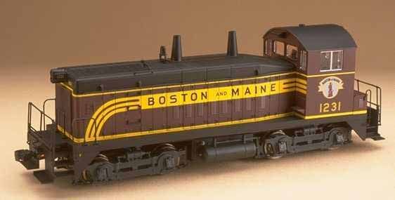 B&M SW-9 SWITCHER #1231; NIB; (tested and OK); AC / HIGHRAIL, with all extra parts; SHS 00199