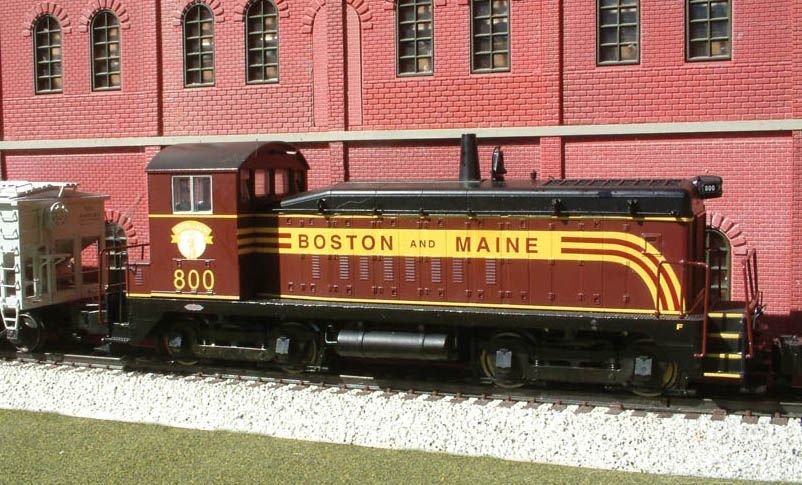 B&M SW-8 SWITCHER #807; NIB; (tested and OK); DC / HIGHRAIL, NIB with all extra parts; SHS #01238