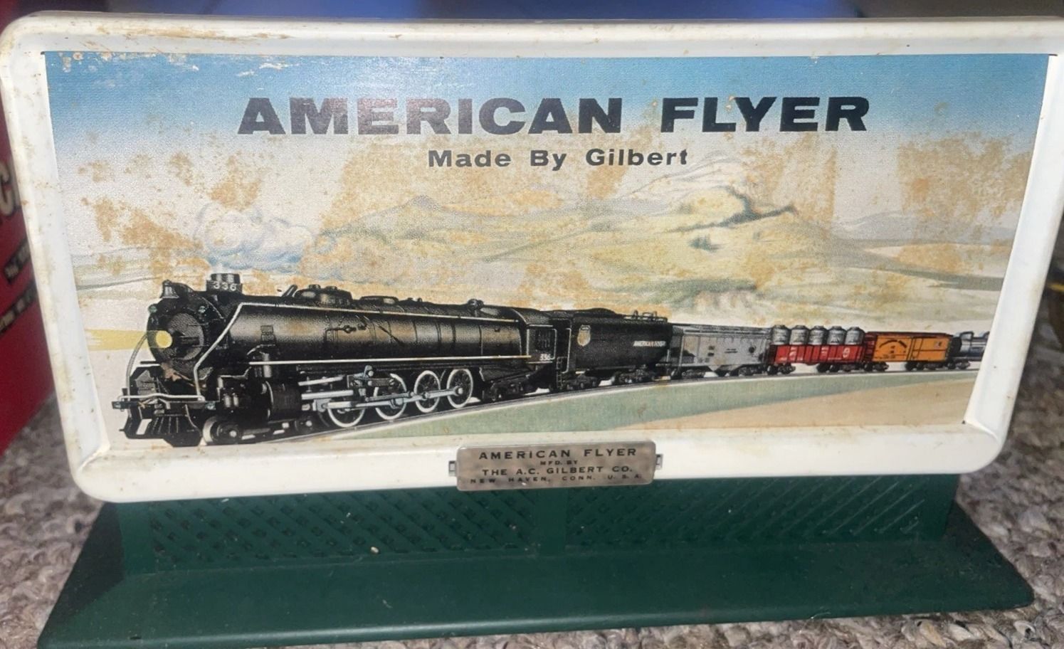 568 STEAM WHISTLE BILLBOARD; works fine;  good tone; original & complete; no damage; EX