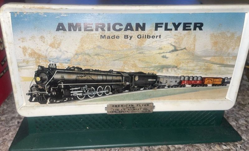 568 STEAM WHISTLE BILLBOARD; works fine;  good tone; original & complete; no damage; EX