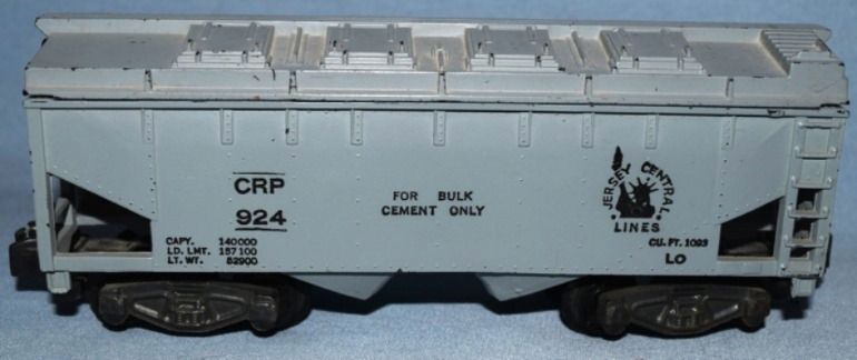 924 HOPPER; "CNJ"; covered cement; KC; EX