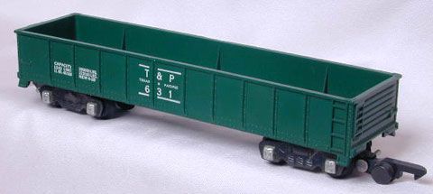 631 GONDOLA; "T&P"; green painted; '49 LC; EX