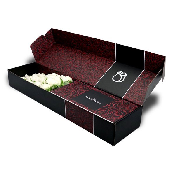 Rose Rouge Classique | White