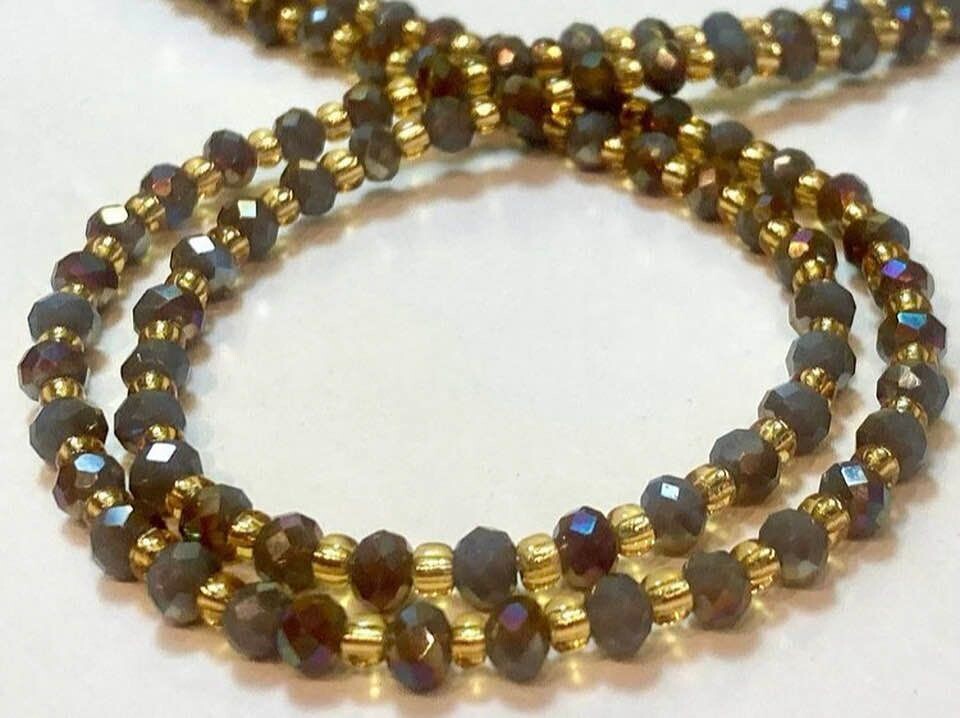 Swarovski  crystal anklet