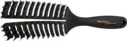 Kupfer Kollektion Curved Vent Brush Naturborsten schwarz - 70mm