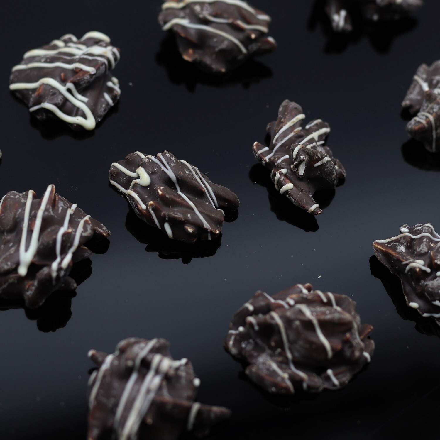 Chocolate Almond Dark Clusters
