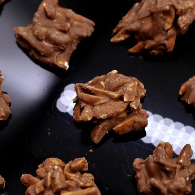Chocolate Almond Milk Clusters
