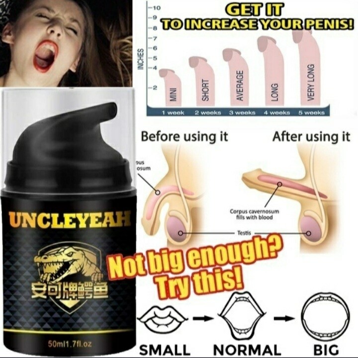 Uncleyeah Crema Para agrandar El Pene
