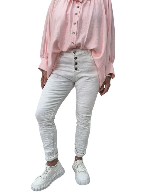 Jeans Jewelly “Lilly“ in weiß 