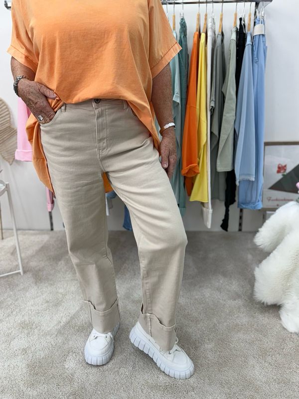 Jeans Emma“ Beige