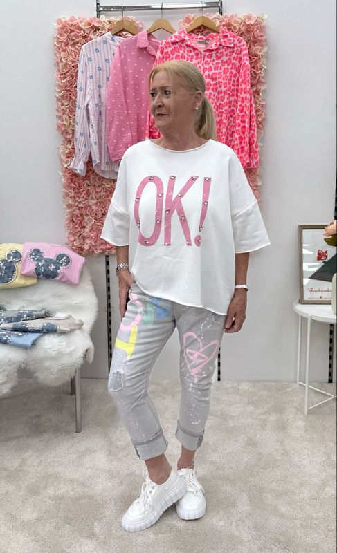 Oversized Oberteil “OK“