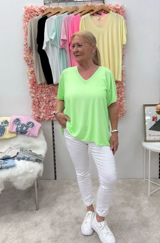 Oversized Basic T-Shirt “Alya“ ( 10 Farben )
