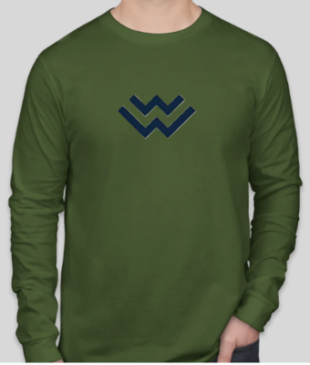 OLIVE - &quot;All is Welles &amp; Willa too&quot; Long Sleeve Tee