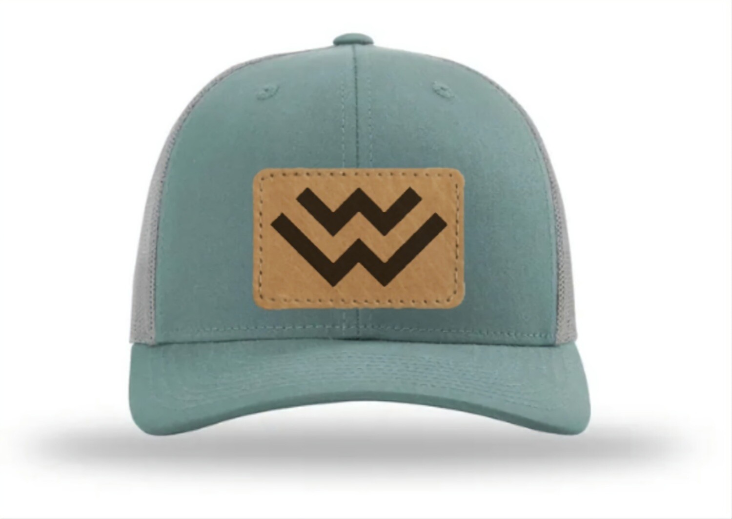 Smoke Blue/Aluminum Low-Pro Trucker