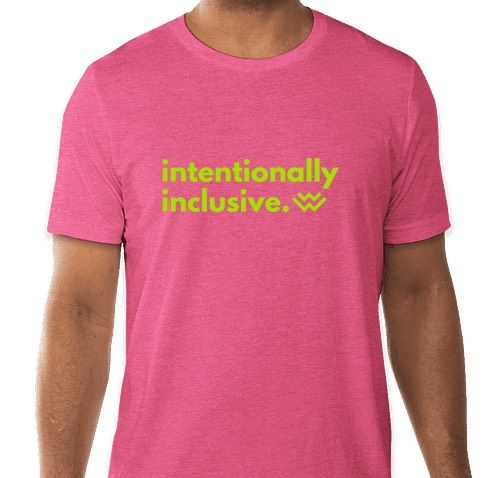 Intentionally Inclusive Tee - Pink