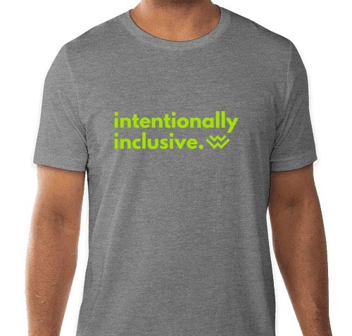 Intentionally Inclusive Tee - Grey
