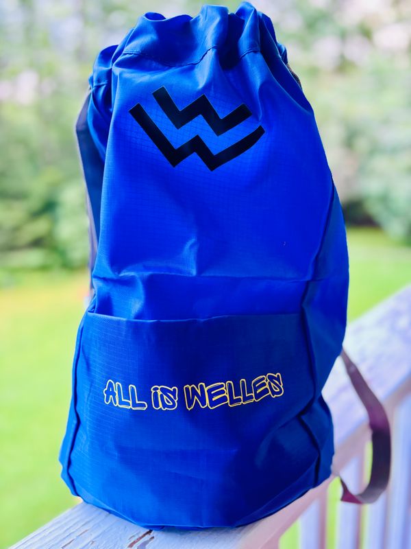 Drawstring Bag - Blue