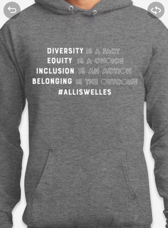 DEI Hoodie - Heather Grey