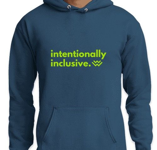 Intentionally Inclusive Hoodie - Blue